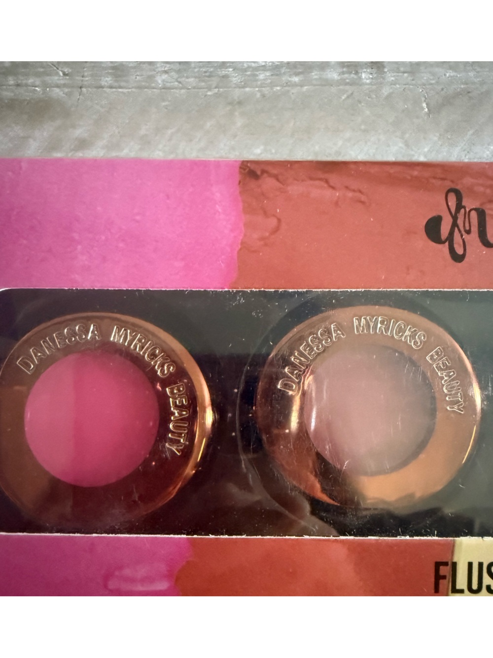Danessa Myricks Beauty Flushed Essentials Blush & Lip Kit - Pink, Peach, Mauve - Picture 3 of 5